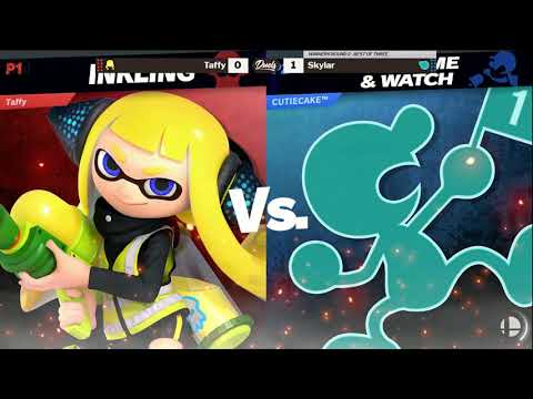 DDD30 SSBU WR2 - Taffy (Inkling) vs Skylar (Mr Game & Watch)