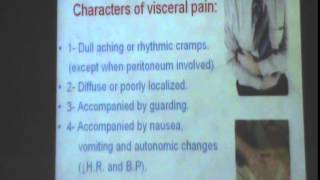 5) Dr. Maha Sabry 27/11/2014 [ visceral oain - referred pain - headache]