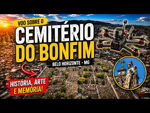 VOO FPV pelo Cemitério do Bonfim | História, Arte e Memória de Belo Horizonte
