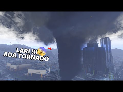 BENCANA ANGIN PUTING BELIUNG DI GTA 5 - GTA 5 MOD