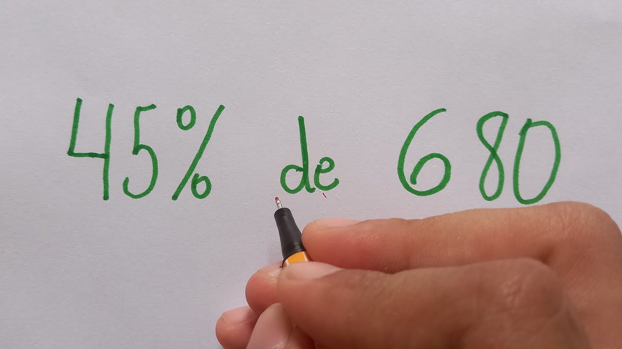PORCENTAGEM - MUITO FÁCIL