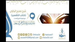 صورة 25- كتاب التفسير من شرح صحيح البخاري