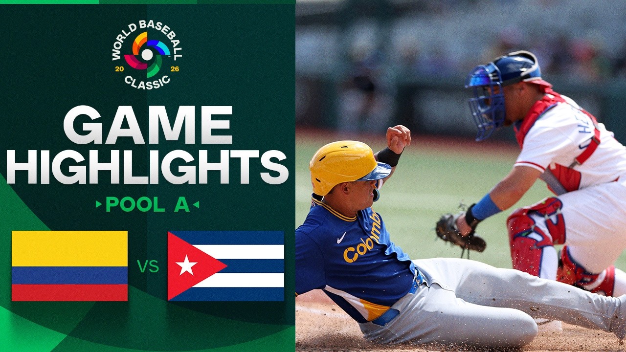 Colombia vs. Cuba 2026 World Baseball Classic | Game Highlights
