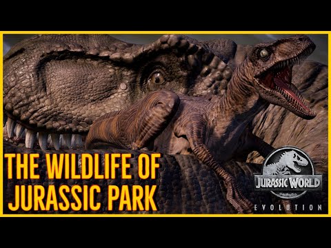 The Wildlife of the Jurassic Park Movies - Specials | Jurassic World Evolution [4K]