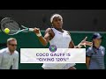 Coco Gauff | A Champion in the making | Wimbledon 2023