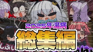 【手描き】2025年ホロライブ手描き総集編【ホロライブ/切り抜き/切り抜き漫画/ホロライブ切り抜き/湯病】
