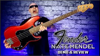 Video thumbnail for FENDER NATE MENDEL SIGNATURE BASS - Review & Demo by Steve Ricardo