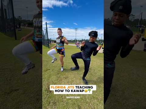 Florida dance are LIT😂🌴 #florida #football #backyardathletics #footballshorts #dance