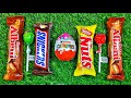 Satisfying Asmr Lollipops Candy And Chocolate Opening Video Yummy Candy Unboxing