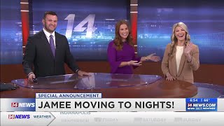 Jamee French moving to 14 News evenings, Casie Mason announced as new Sunrise anchor