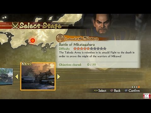 Samurai Warriors 4 Campaign Walkthrough (PS4) Legend of the Tokugawa Part 4 - Battle of Mikatagahara