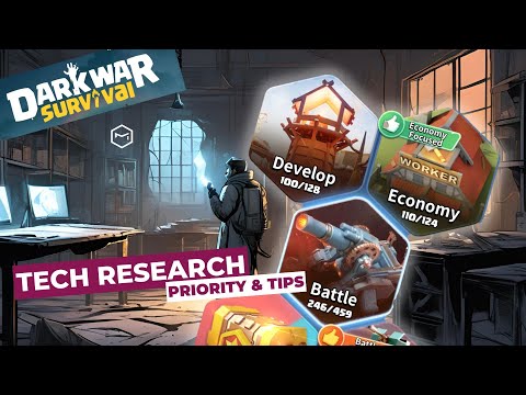 Dark War Survival: Research Priorities and Tips
