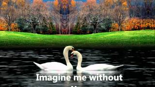Imagine Me without You w/ lyrics - Jaci Velasquez