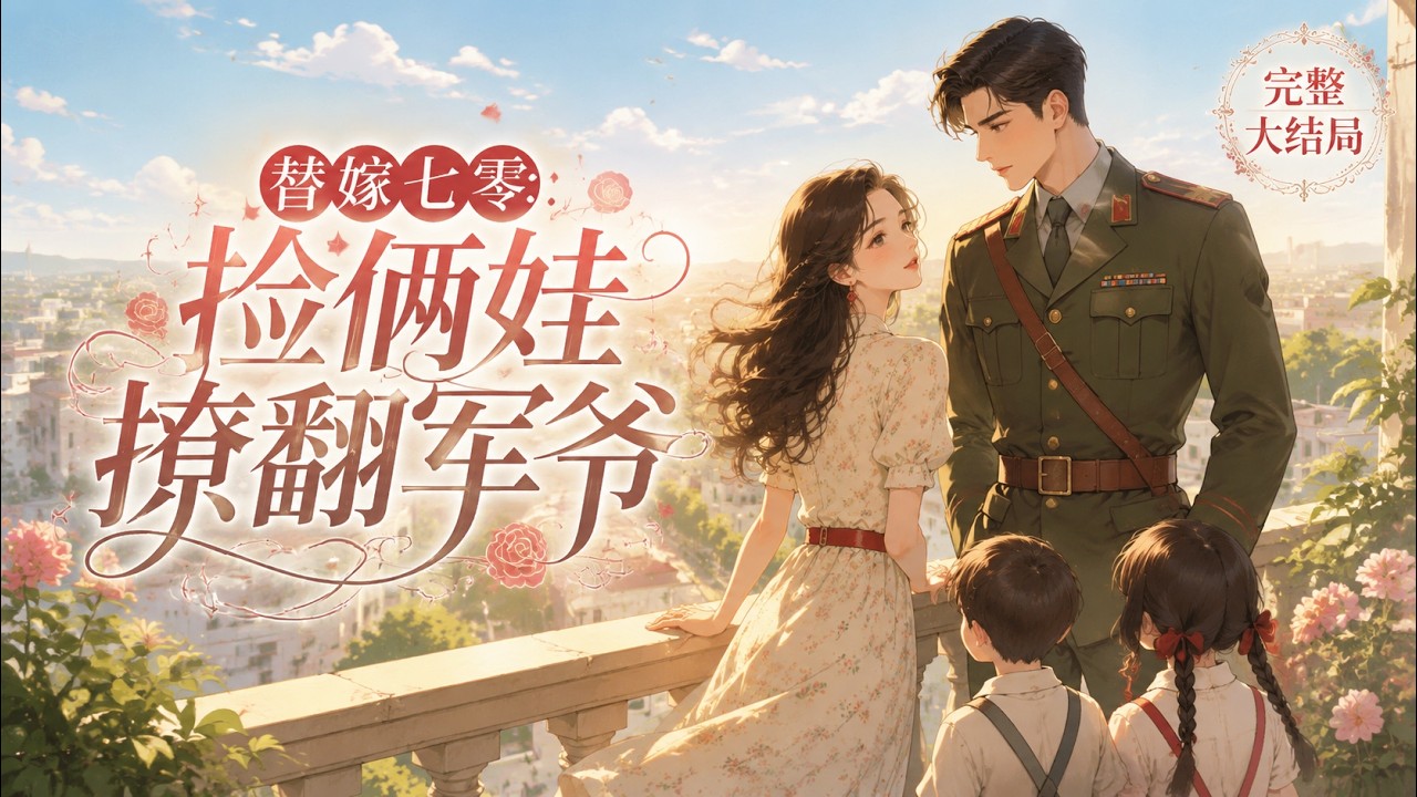 【完结】💕《替嫁七零：捡俩娃撩翻军爷》冷面阎王陆铮，离异带俩娃，自称"绝嗣"娶不了正常夫妻生活?