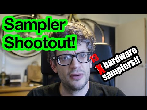 Sampler shootout (13 hardware samplers!)