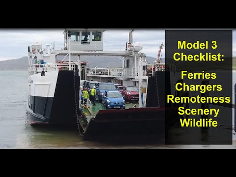 Outer Hebrides and Tesla Model 3 adventures