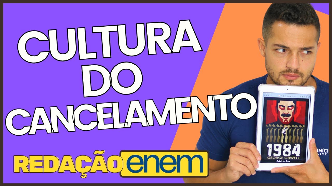 O que escrever sobre CULTURA DO CANCELAMENTO? | REDAÇÃO ENEM | PROFINHO da REDAÇÃO