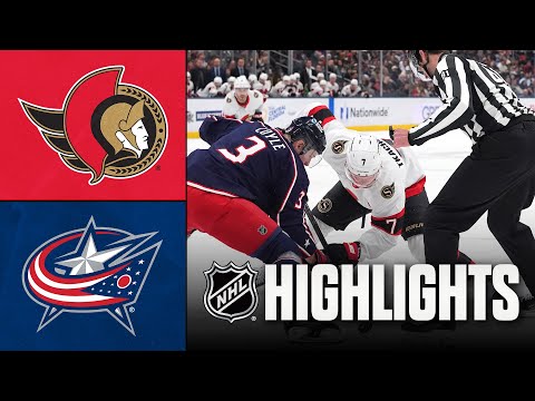 Senators vs. Blue Jackets | NHL Highlights | December 11, 2025