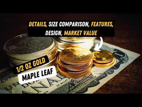 1/2 oz Gold Canadian Maple Leaf - Size comparison, Features, Design, Market Value and more!