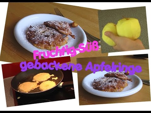 fruchtig-süß | gebackene Apfelringe