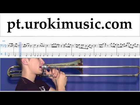 Aprender Trombone Major Lazer & DJ Snake - Lean On Tablatura Parte#2 um-i372