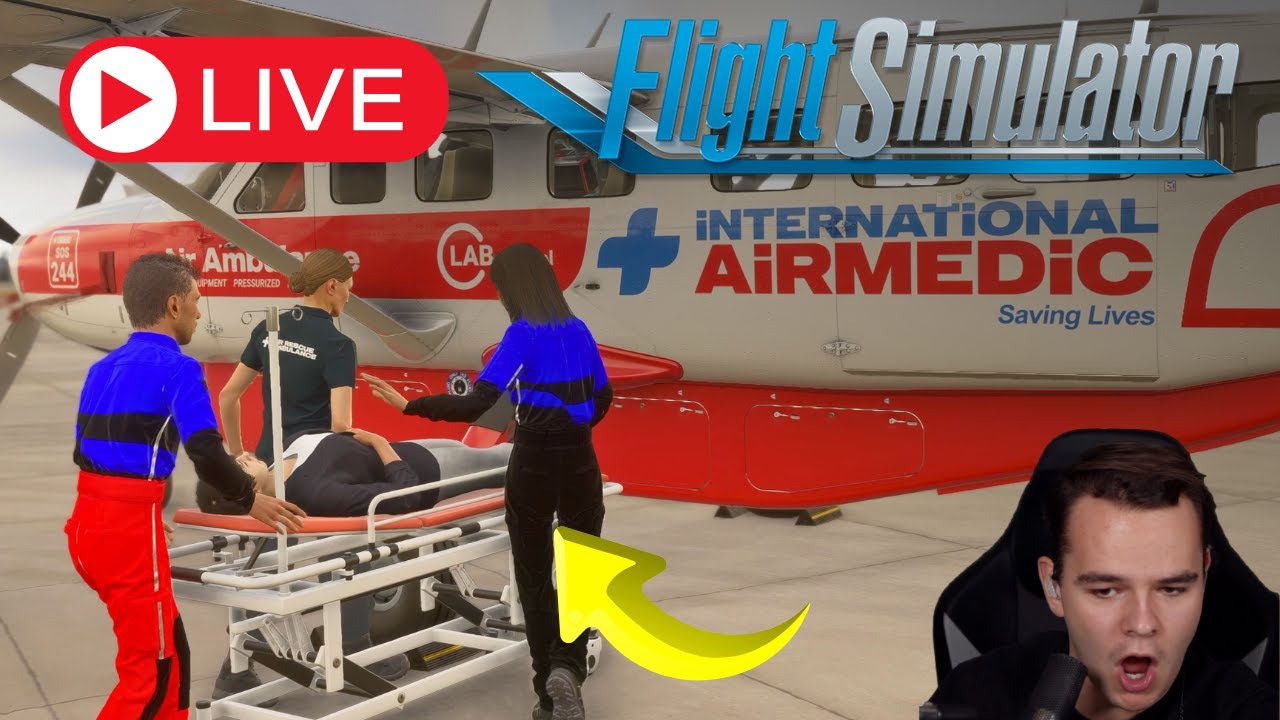 Becoming Immensily RICH With My Own Medevac Airline! - MSFS2024