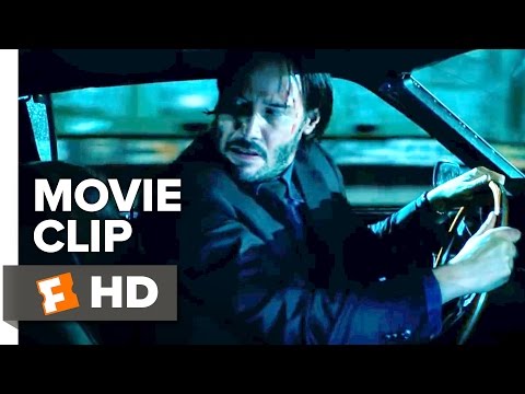 John Wick: Chapter 2 Movie CLIP - Car Chase (2017) - Keanu Reeves Movie