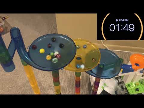 Squid game marble race game 1: red light 🔴 green light 🟢