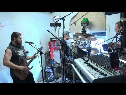 Three people making noise (DOCUMENT 6 band practice)