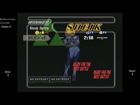 Northeast Fusion SSBM - GVS | Silver Alloy (Falco) vs. Rasen (Sheik) - Melee LF