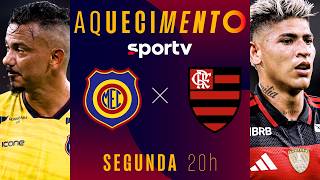Download lagu MADUREIRA X FLAMENGO | AQUECIMENTO AO VIVO | CARIOCA 2026 | #live | sportv mp3