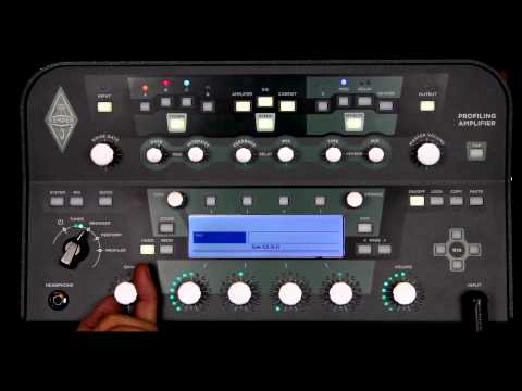 Kemper Profiler Tutorial - Input Section - german