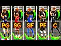 BEST BUILD In NBA 2K26 At EVERY POSITION MOST OVERPOWERED BEST BUILDS PG SG SF PF C