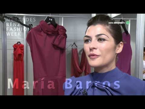 María Barros en Madrid Fashion Week Primavera Verano 2014