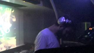 Ron Morelli DJing at The Guild Of Calamitous Intent 27 Oct. 2012