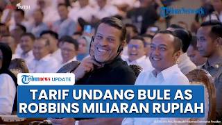 Sosok Bule Berbadan Besar Hadir di Acara MBG, Motivator AS dengan Tarif Rp 15 Miliar Sekali Seminar