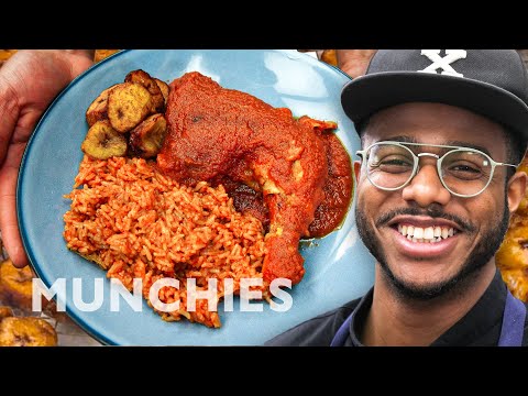 How To Make Nigerian Jollof Rice and Chicken Stew