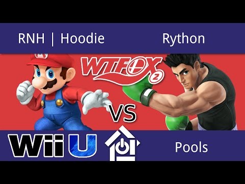 WTFox2 - RNH | Hoodie (Mario) vs Rython (Little Mac) - Smash 4 Pools