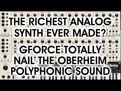 GForce OB-E Big Rich Pad Programming and Walk Through