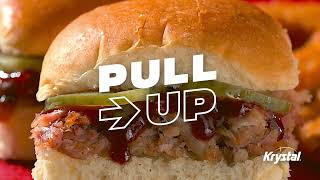 Krystal Burger KRYSTAL Pull up For BBQ Pulled Pork