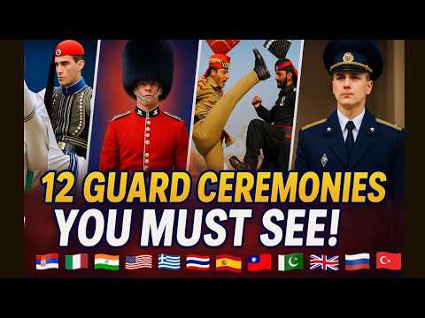 World – GUARDS FROM 12 NATIONS Changing of the Guard Rituals