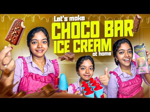 🍨Let’s make CHOCOBAR ice cream🥰 | Hit👍🏻 or Flop😓 recipe | #missmiracle