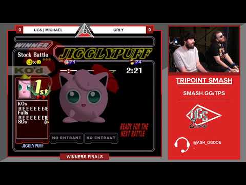 UGS | Michael (Puff) vs ORLY (Falcon, Fox) - Tripoint Smash 15 Melee Winners Finals