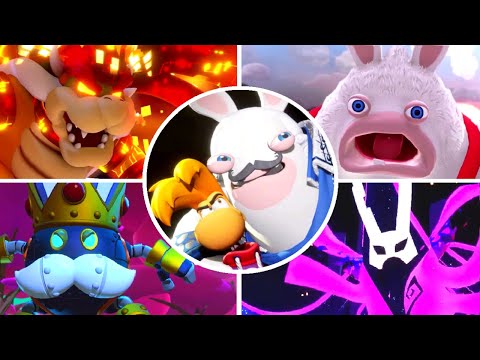 Mario + Rabbids Series - All Final Boss Battles (2017-2023)