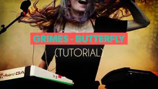 Grimes- Butterfly (#reggiewatkins synthesia piano tutorial)