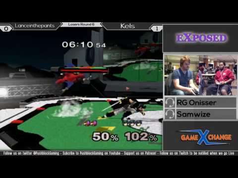 eXposed Melee Singles - Top 32: Lanceinthepants (Falco) vs Kels (Sheik/Marth) LR6