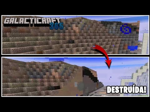Destruí DUAS MONTANHAS debaixo do OCEANO! - Galacticraft 365 - #140