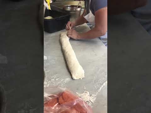 Stromboli How To Make And Fold The Dough