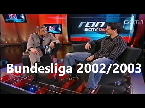 ran Sat.1 Fußball vom 13.04.2003 - Saison 2002/2003 - Sonntagsspiele des 28. Spieltags + Werbung