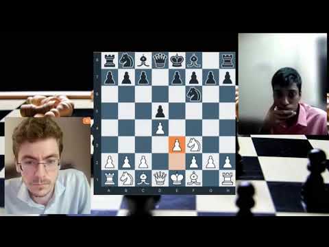 David Anton Guijarro (2694) vs Praggnanandhaa R (2664) || Charity Cup 2022 - R15
